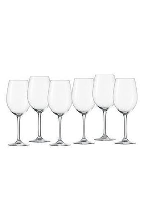 Fortessa Schott Zwiesel Classico Set of 6 Claret Wine Glasses in Clear at Nordstrom Rack