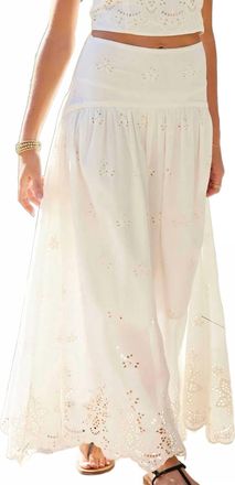 Bishop + Young Sorrento Maxi Skirt In White