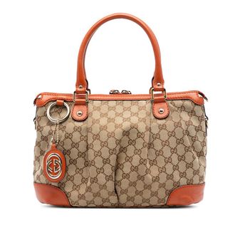 Gucci Pre-owned Gucci GG Canvas Sukey Satchel Ladies WF68R58E10K1PUZ3