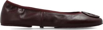 Tory Burch Reva Ballerinas - Dames - Ballerinas - Rood - 36 EU - Leer - Schoenen