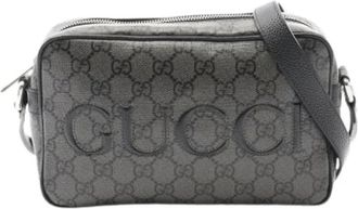 Gucci Pre-owned Cross Body Bags, male, Black, Size: ONE SIZE Pre-owned 768391 Shoulder Bag