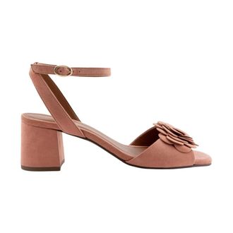 Maison Toufet Schoenen, Dames, Roze, 37 EU, Leer, Sandale Lucile