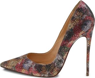 Christian Louboutin 120mm So Kate heeled pumps - Multicolour