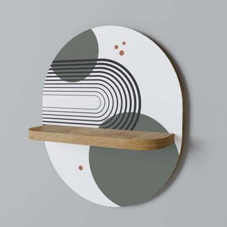 OEM Estante Ovalado Orbital Decor