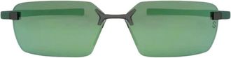 Tag Heuer 98R Zonnebril - Heren - Accessoires - Groen - Maat: 60 MM