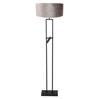 Steinhauer Steinhauer - L&aacute;mpara De Pie - Stang - Negro - Metal Textil