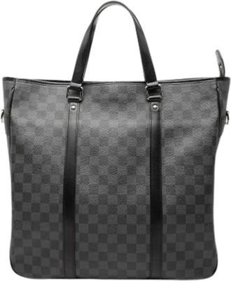 Louis Vuitton Pre-owned Tadao - Dames - Vintage Shopper - Zwart - ONE Size - Leer - Vintage