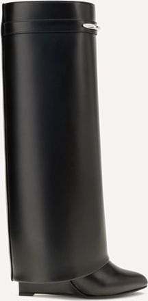 Givenchy Leather Shark Boots Female 37.5