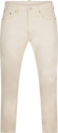 Levi's Mens Levis 502 Sky Tapered Fit Five Pocket Jeans in Blank Pages - Cream - Size 30W/32L