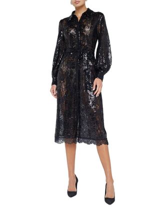 L'agence Lagence Frida Down Lace Dress