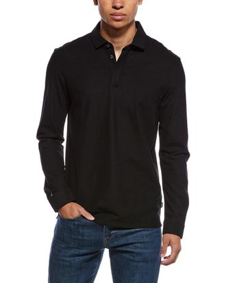 HUGO BOSS Person Woven Polo Shirt