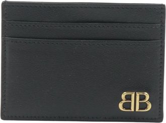 Balenciaga Wallets & Cardholders, male, Black, Size: ONE SIZE Monaco Card Holder