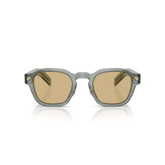 Prada 0pr A16s Translucent Acetate Square Sunglasses