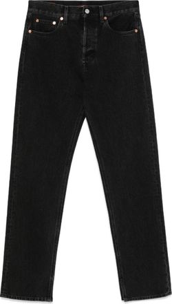 Gucci Straight-Leg Denim Jeans - Dames - Regular Fit Jeans - Grijs - W28 - Denim - Jeans
