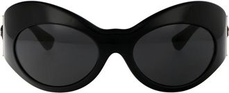 Versace Ve 4462 Zonnebril - Dames - Zonnebrillen - Zwart - 58 MM - Accessoires
