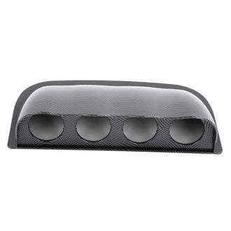 OEM Estilo Fibra De Carbono, 33,5 X 8,6 Cm, Apto Para Paneles Con Soporte De Montaje De Instrumentos Universal De Cuatro Orificios