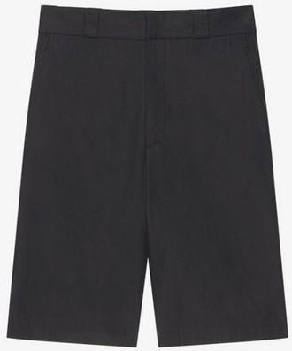 Givenchy Chino Base Shorts With Leg Pocket Black, Brand Size 50 (US Size 34)