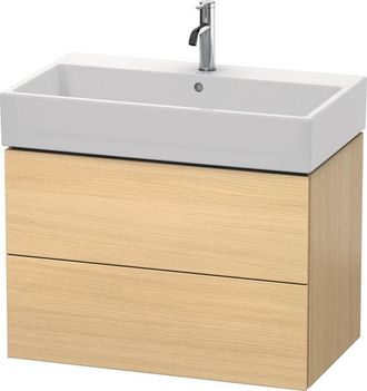 Duravit Duravit - Mueble Bajo Encimera L-cube, De Pared, 2 Cajones, 78,4 X