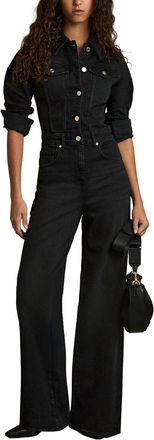 Reiss Celeste Denim Jumpsuit