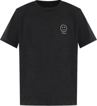 Rag & Bone T-shirt con logo - Nero