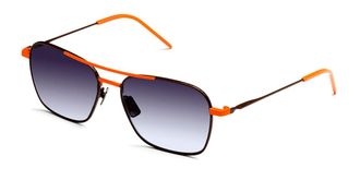 Italia Independent II 0308S 044.052 Mens Sunglasses Brown Size 54