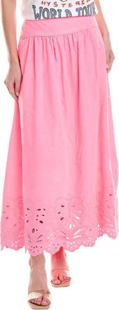 Farm Rio Farm Rio Embroidered Maxi Skirt
