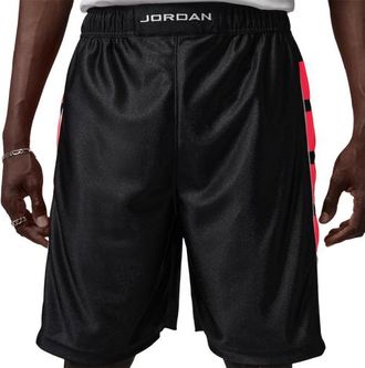 Nike Jordan Mens Essentials Cat Scratch Shorts - Black/Infrared 23 Size XXL