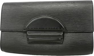 Louis Vuitton Noir Clutch Bag (Pre-Owned)