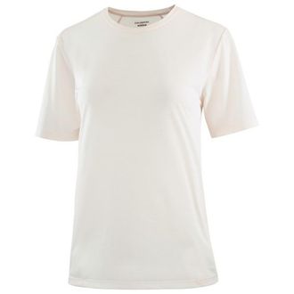 Salomon SHKout Core S/S Laufshirt f&uuml;r Damen | wei&szlig;