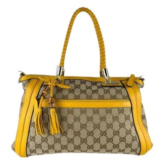 Gucci Pre-owned Handbags, female, Brown, Size: ONE SIZE Pre-owned Shoulder Bag