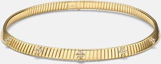 Bulgari Choker Bvlgari Tubogas in oro 18kt con diamanti