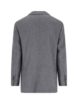 Ami Mens Ami Jackets Grey Virgin Wool