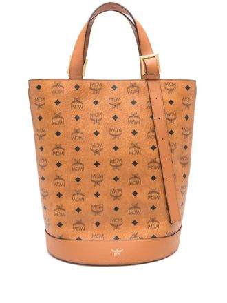 MCM Borsa tote Aren - Marrone