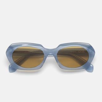 Retro Superfuture Sunglasses Epoca Bella Gqp Blue/Yellow Unisex