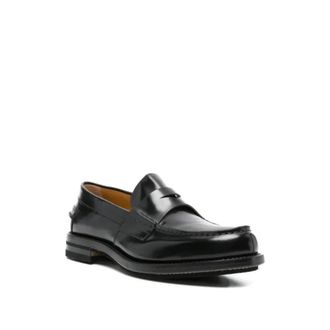 Fabi Loafers, male, Black, Size: 8 1/2 US Penny Loafers
