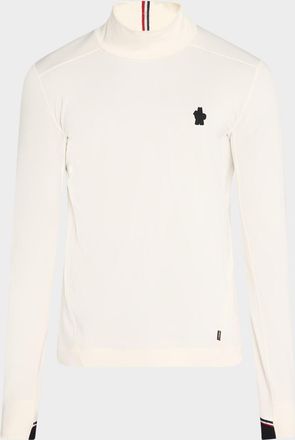 Moncler Mens Polartec Turtleneck with Thumboles