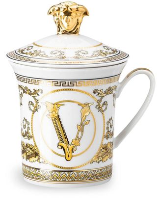 Versace Tazza Virtus Gala in porcellana - Toni neutri