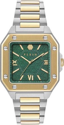 Philipp Plein Pafa-Mws 0327-Pxv 100N Horloge - Heren - Horloges - Groen - ONE Size - Accessoires