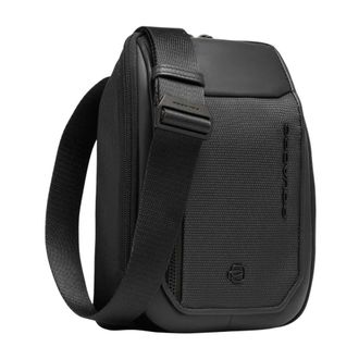 Piquadro iPadmini Bag - male - Piquadro - Cross Body Messenger - Black - ONE SIZE - Bags
