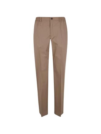 Incotex Elastic Waist Chino Trousers