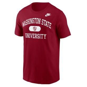 Nike Washington State Cougars Nike Mens College T-Shirt in Red | M11332WSTU-CRM