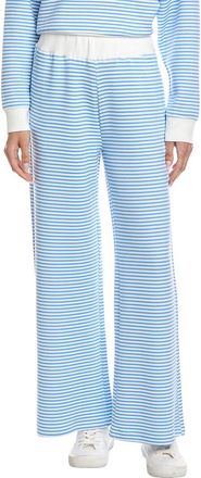 Vintage Havana Striped Cloud Fleece Wide Leg Pant