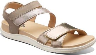Samuel Hubbard Capri Sandal in Two Tone Bronze Leather at Nordstrom, Size 10.5
