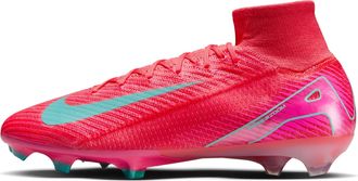 Nike Nike Men Mercurial Superfly 10 Elite High-top-fu&szlig;ballschuh f&uuml;r Normalen Rasen Soccer Shoe, Ember Glow Aurora Green, 12 UK