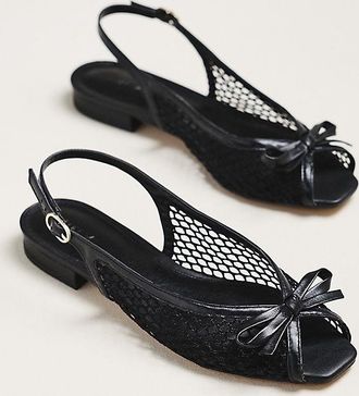 Maeve Mesh Slingback Flats
