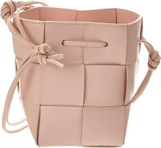 Bottega Veneta Cassette Mini Intrecciato Bucket Bag
