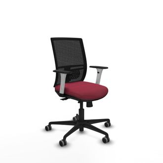 Piqueras y Crespo Silla De Oficina Piqueras Y Crespo Yunquera Blanco Espuma Alta Densidad