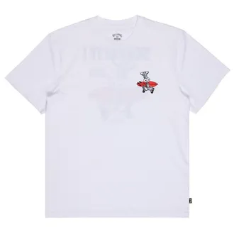 Billabong Screw It S/S T-Shirt f&uuml;r Herren | wei&szlig;