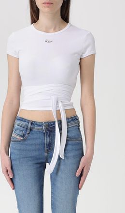 Diesel T-shirt annodata in cotone Oval D Diesel