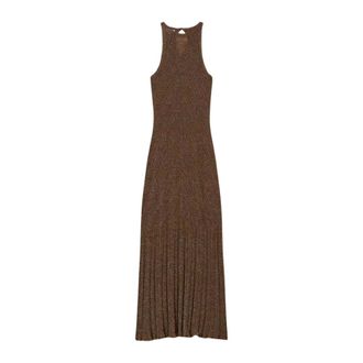 Twinset Maxi Dresses, female, Brown, Size: M T-Shirts